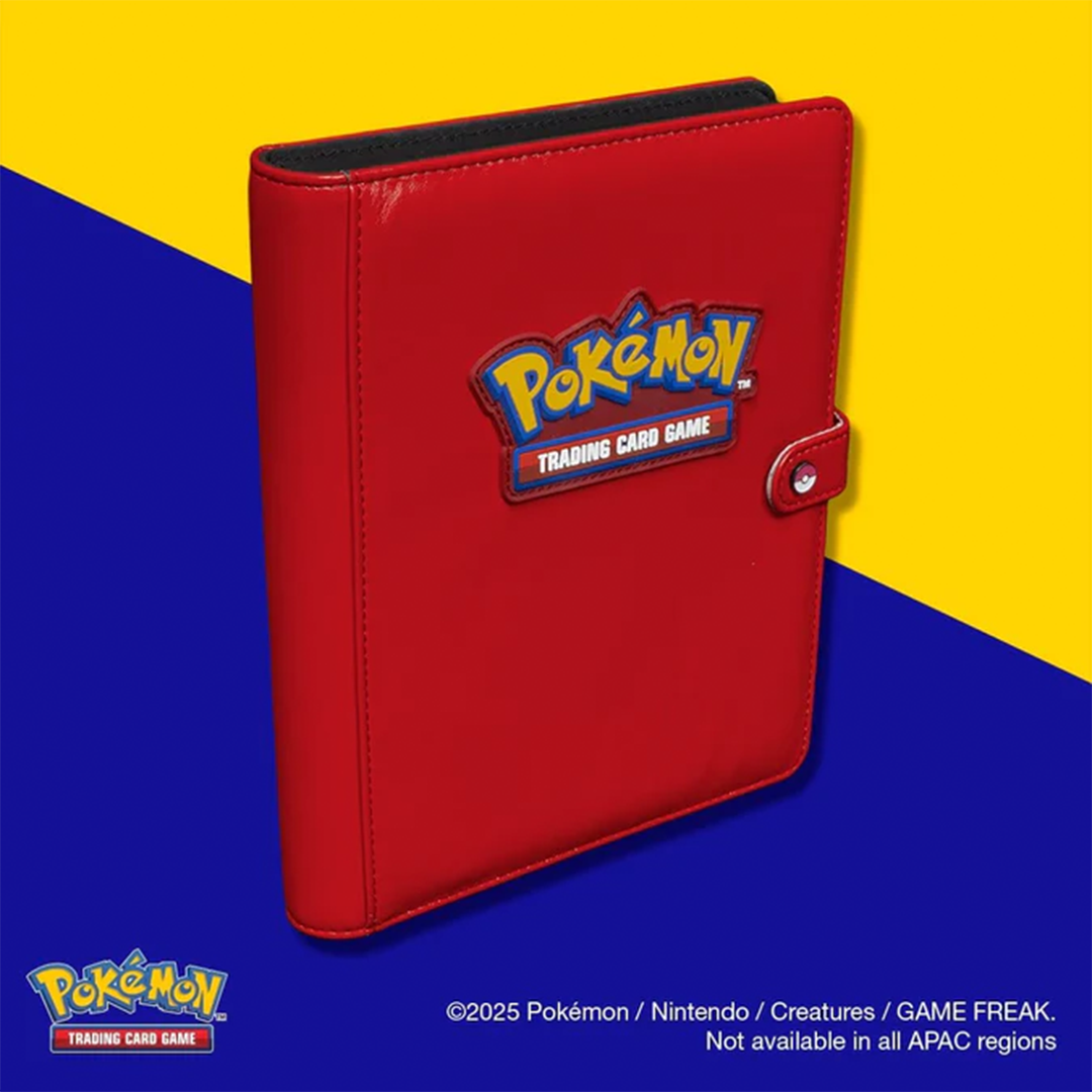 Ultra Pro | Premium Red | 4-Pocket Snap Binder