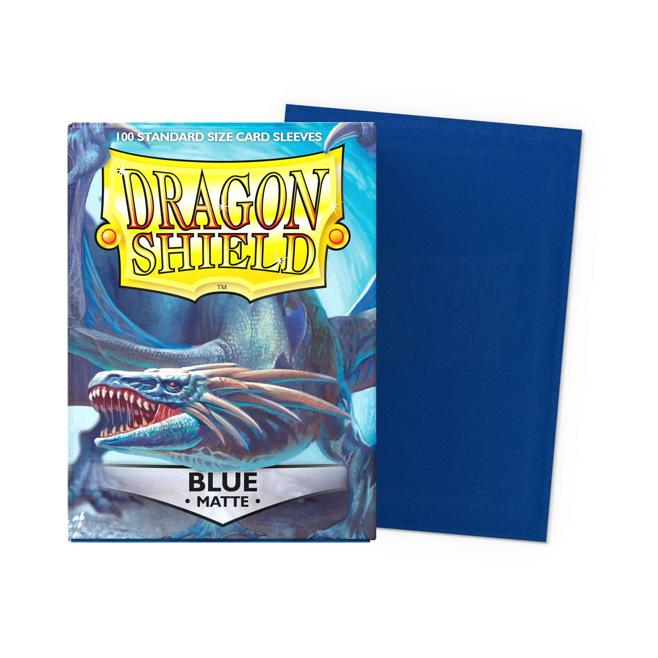 Dragon Shield: Blue - Matte Sleeves - Standard Size