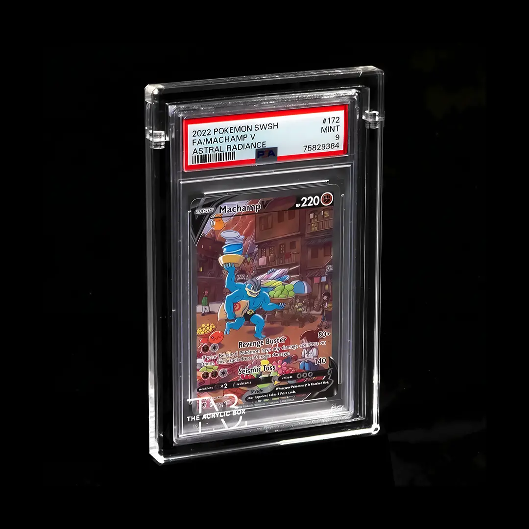 The Acrylic Box - Graded Card Display (Premium)