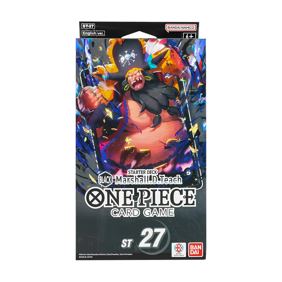 One Piece Card Game - Black Marshall D Teach - Starter Deck (ST27) (EN) One Piece Card Game - Black Marshall D Teach - Starter Deck (ST27) (EN)