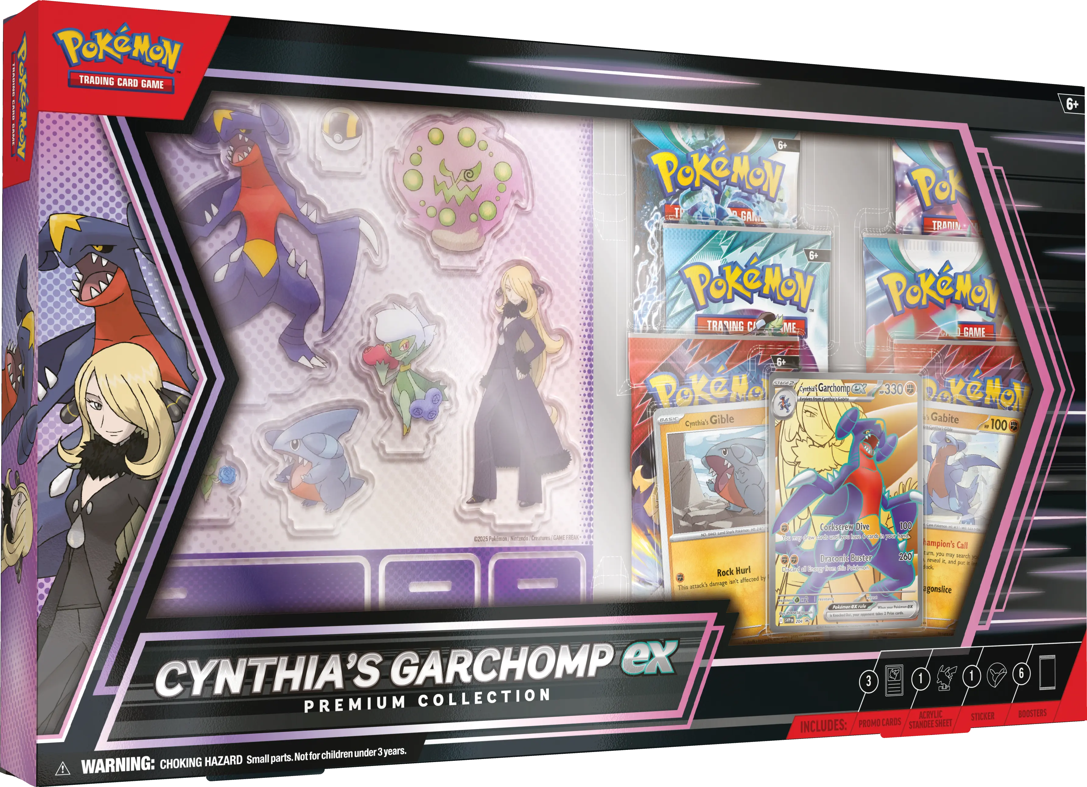 Pokémon TCG: Cynthia's Garchomp ex - Premium Collection (EN)