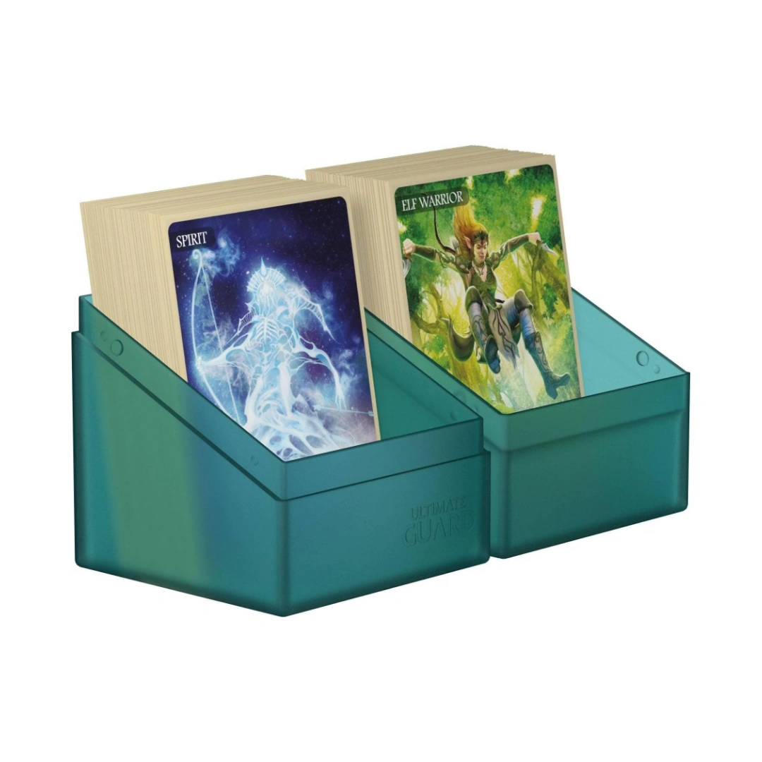 Ultimate Guard | Boulder Deck Case 100+ | Standard Size Malachite