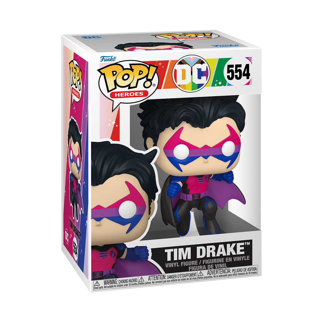 Pop Heroes: Tim Drake (Pride Flag) - DC Comics