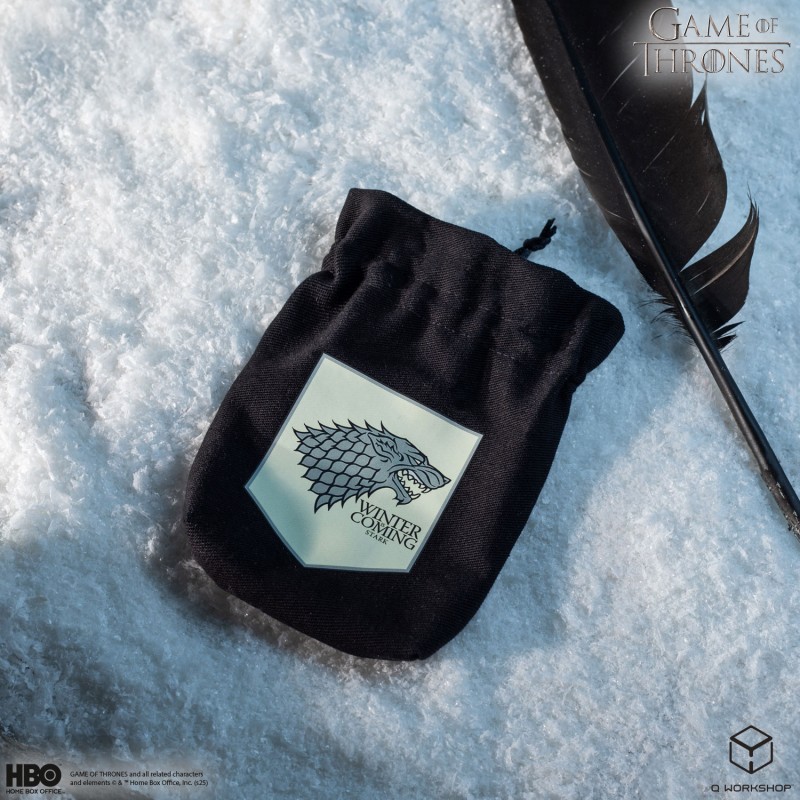 Q Workshop | Stark | Game Of Thrones Dice Pouch
