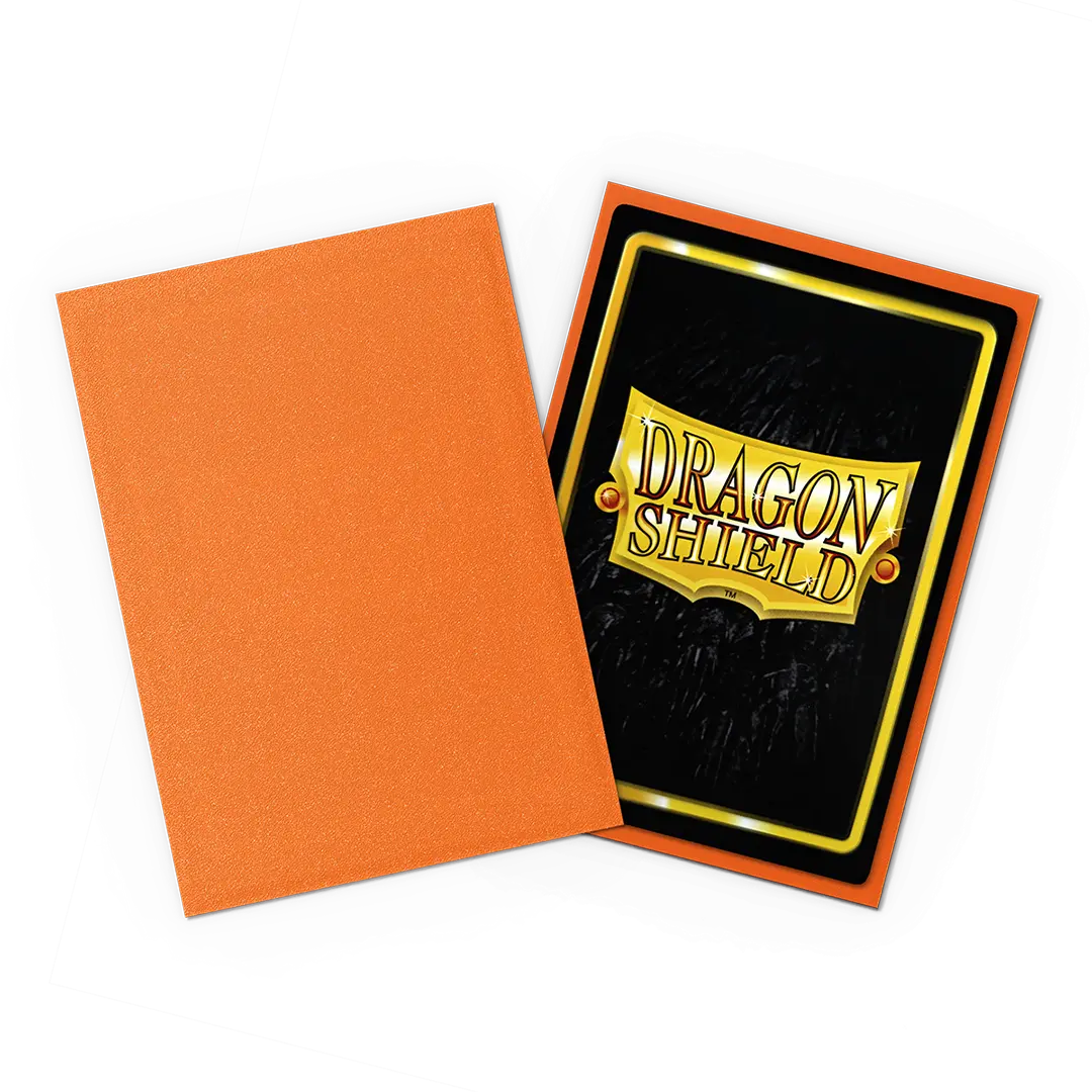 Dragon Shield: Amber - Matte Sleeves - Japanese Size