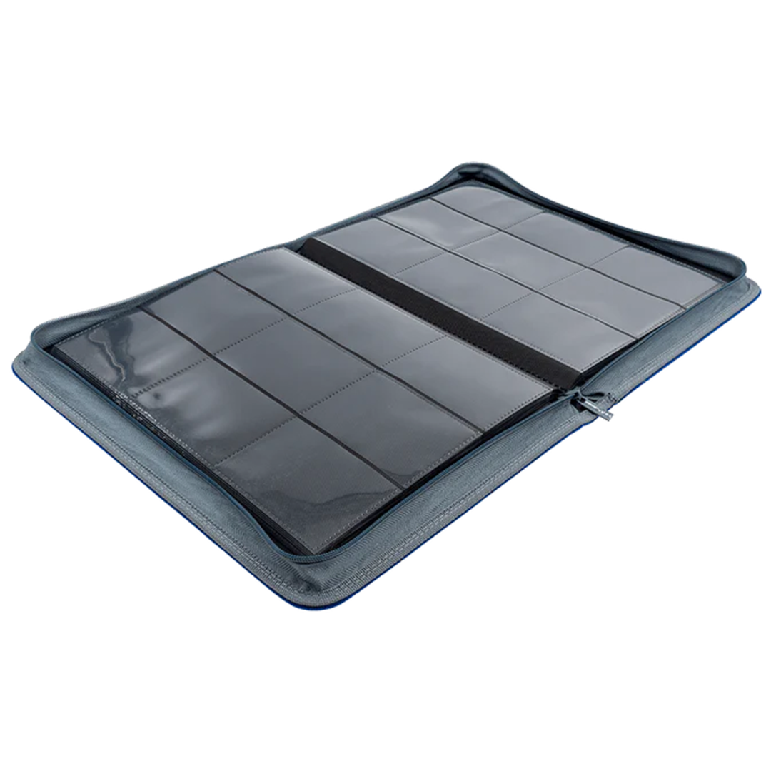Ultra Pro | Vivid Deluxe - Blue | 9-Pocket Zippered PRO-Binder