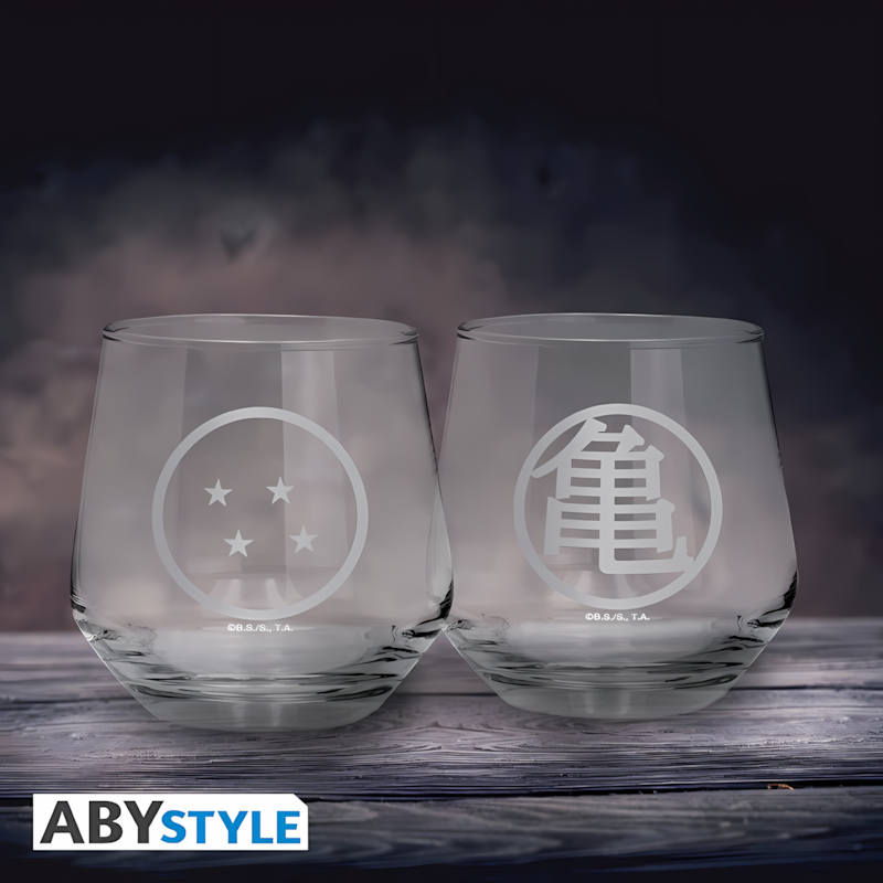 Dragon Ball | Kame & Dragon Ball | Glass Set