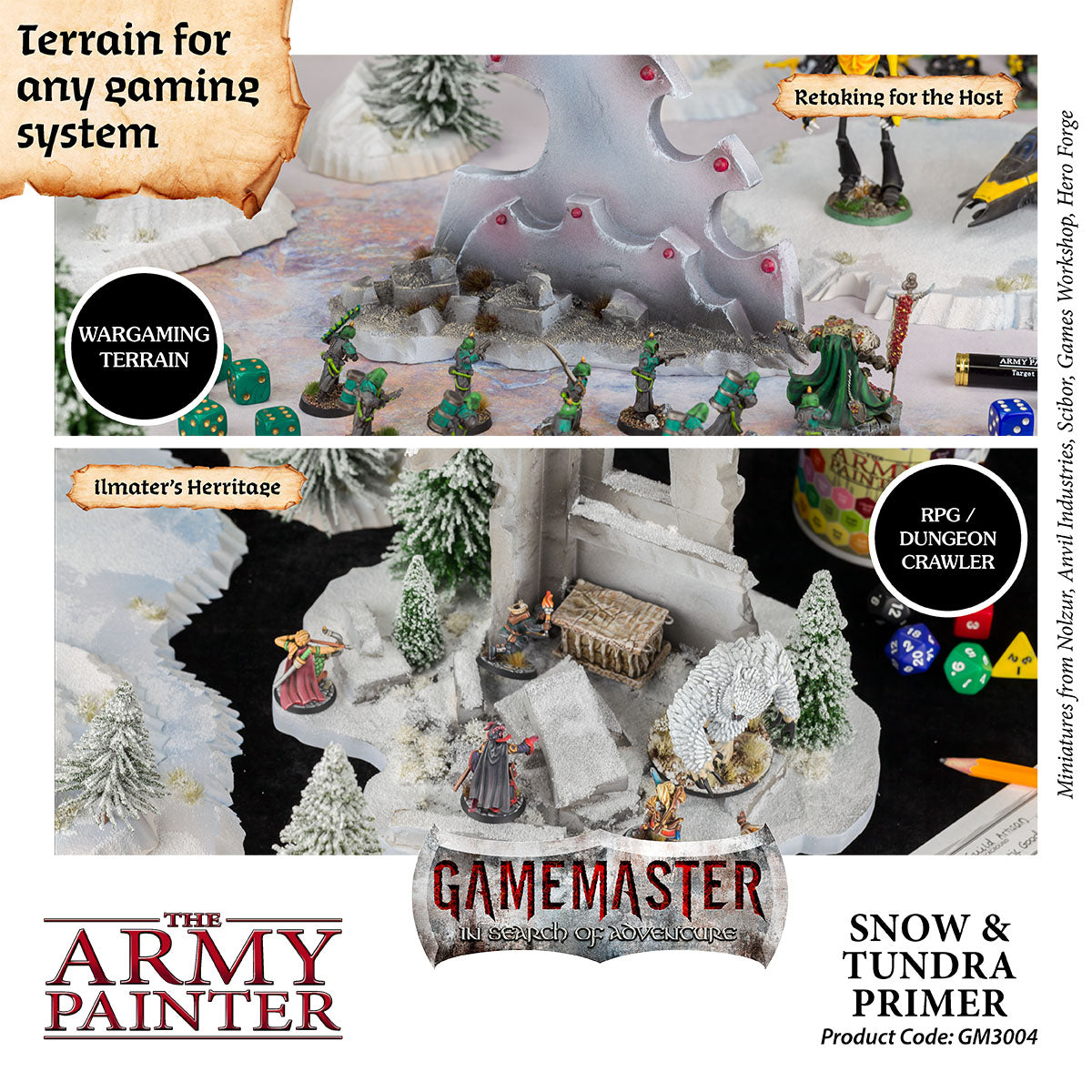 GameMaster - Snow & Tundra - Terrain Primer