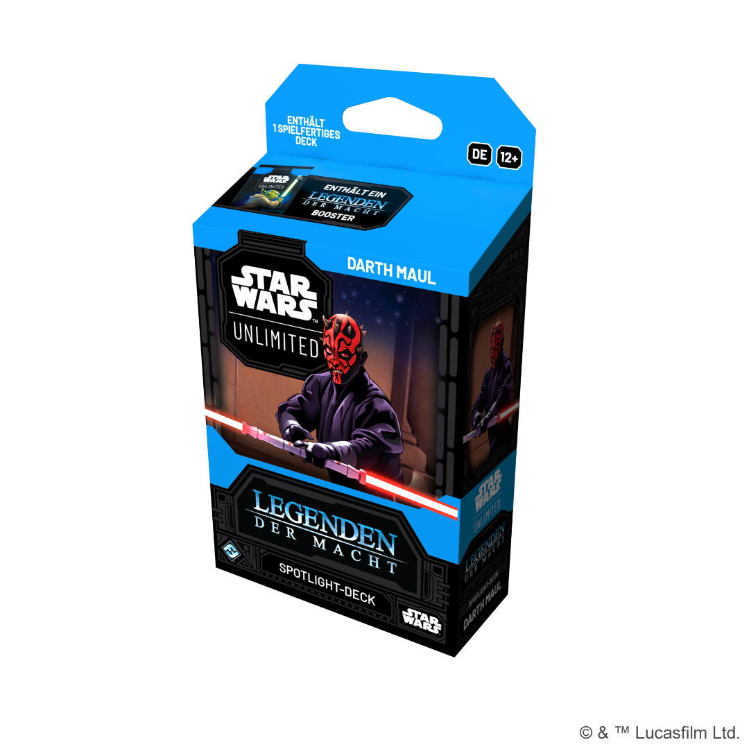Star Wars Unlimited | Legends of the Force | Spotlight Deck Display (6 Decks) (EN)