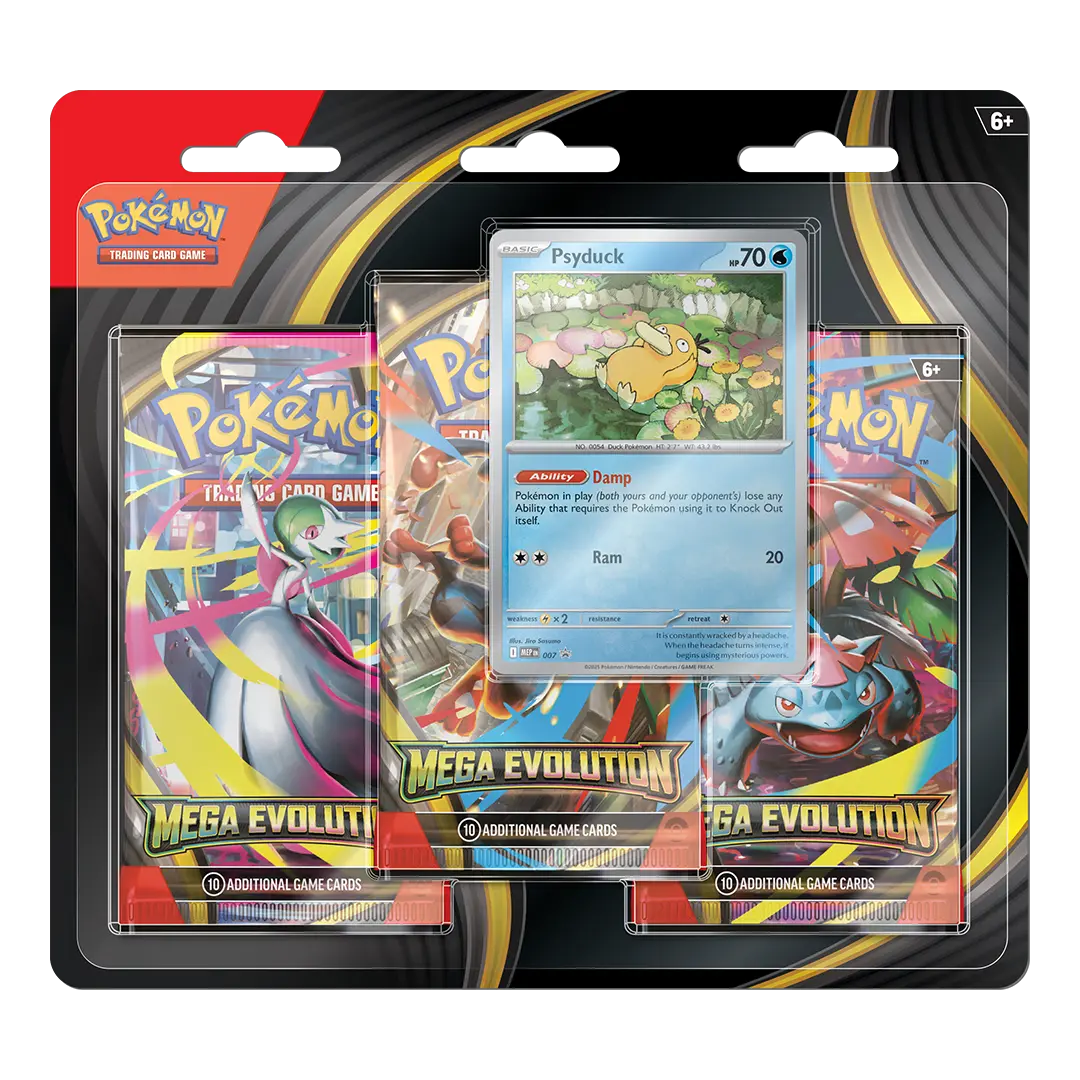 Pokémon TCG: Mega Evolution (ME01) - 3-Pack Blister (EN)