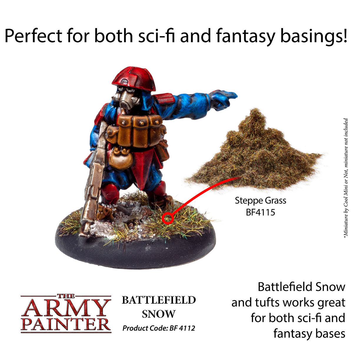 The Army Painter - Snow - Battlefield Basing