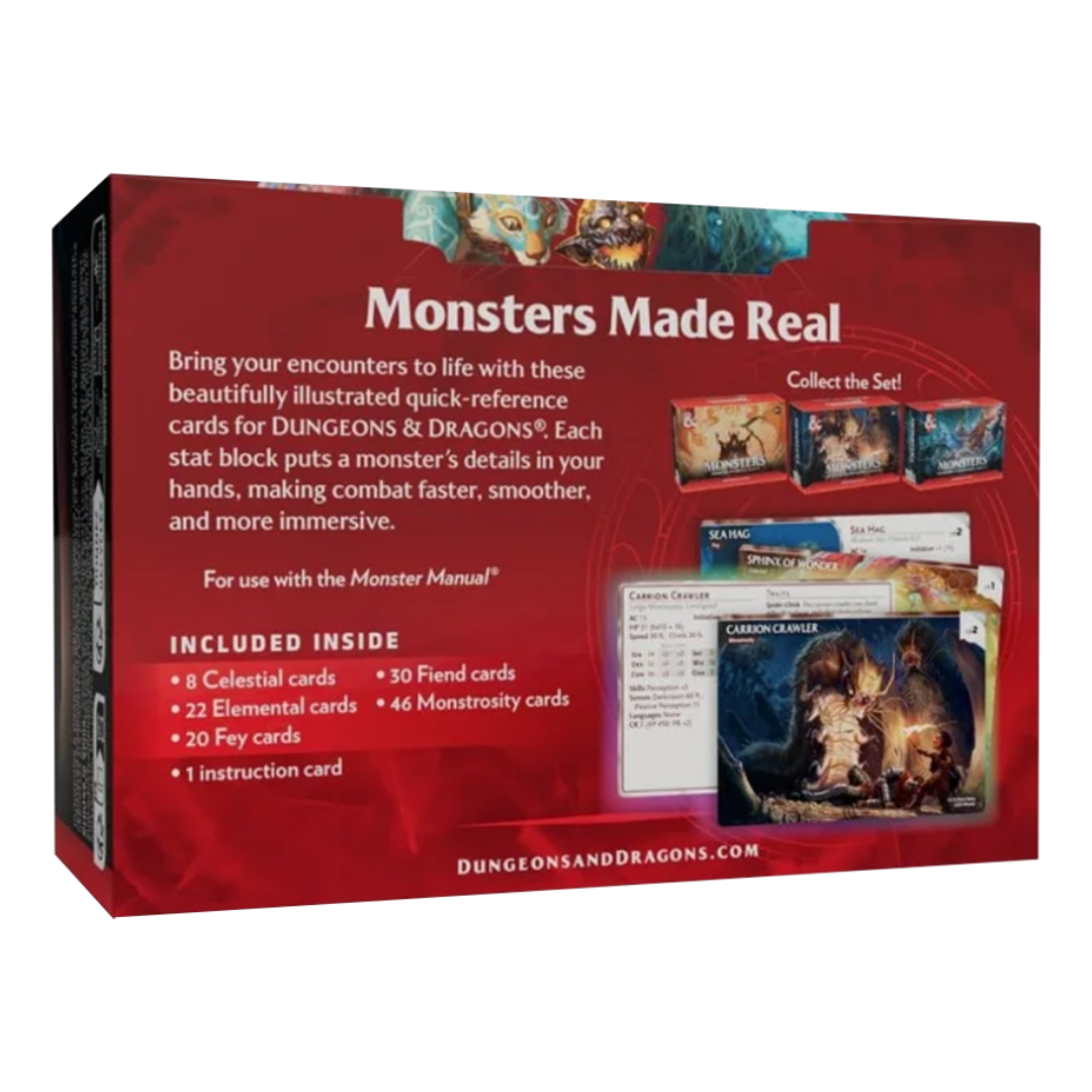Dungeons & Dragons | Monster: Mystical and Menacing | Reference Cards (EN)