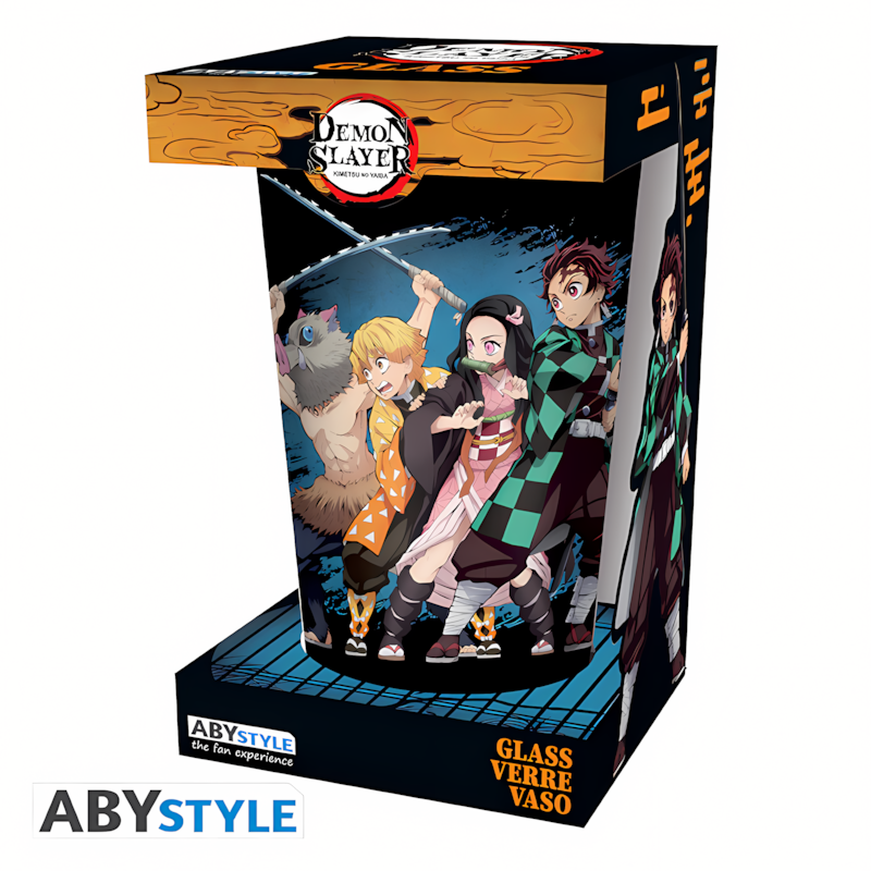 Demon Slayer | Group | Large Glass (400ml)