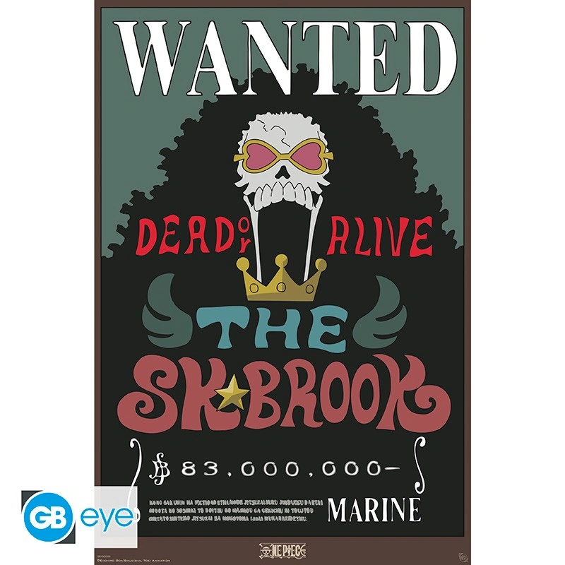 Abysse: One Piece - Maxi Poster (91,5 x 61cm) - Wanted Brook