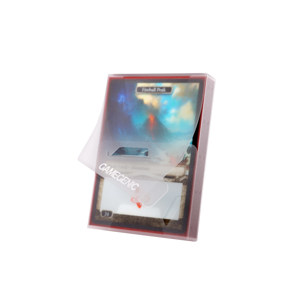 Gamegenic | Cube Pocket 15+ Clear | Deck Box (8pcs)