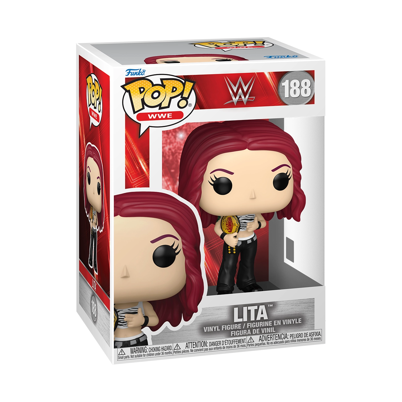 Pop! WWE: Lita with Championship Belt - WWE