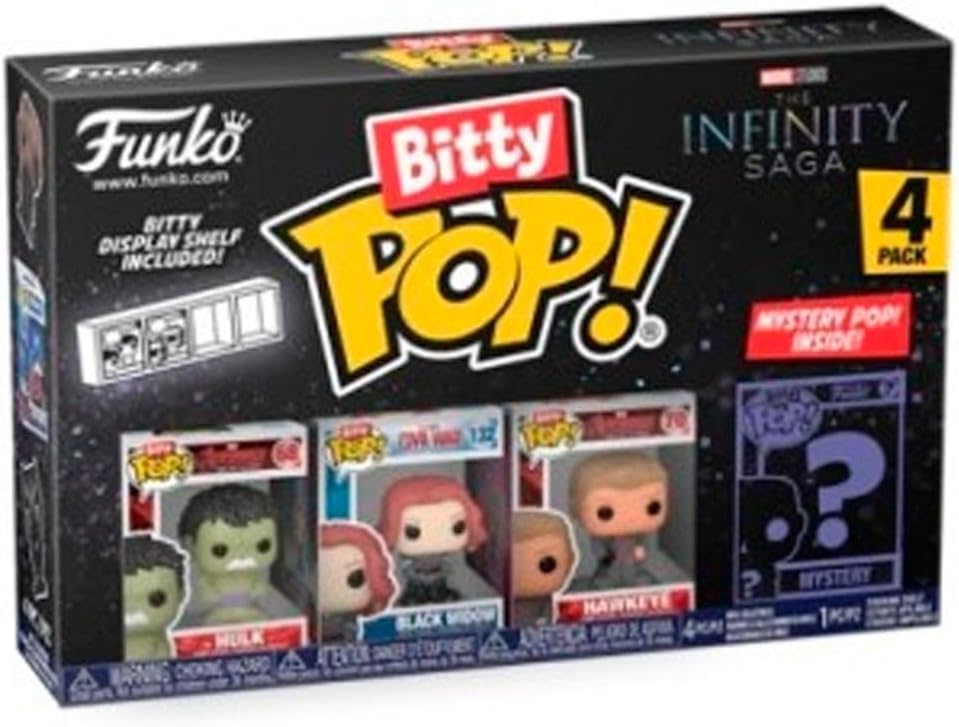 Bitty POP!: Avenger - The Infinity Saga 4PK - Marvel