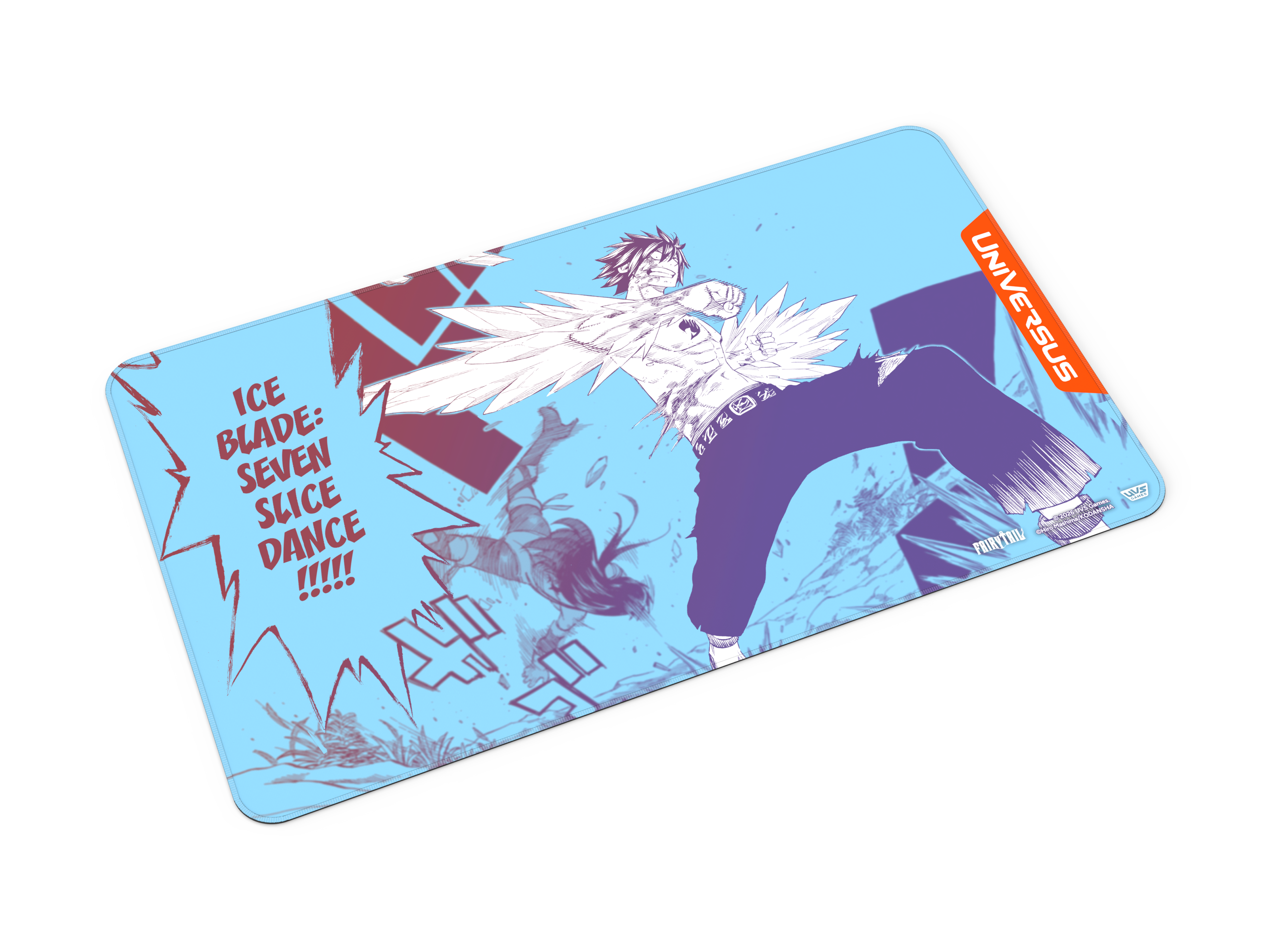 UniVersus CCG | Fairy Tail: All Fired Up! - Gray | Playmat