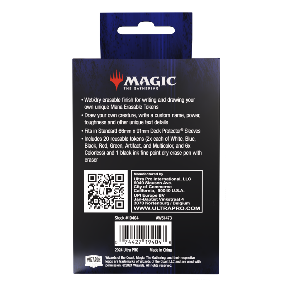 Ultra Pro - Erasable Tokens for Magic: the Gathering