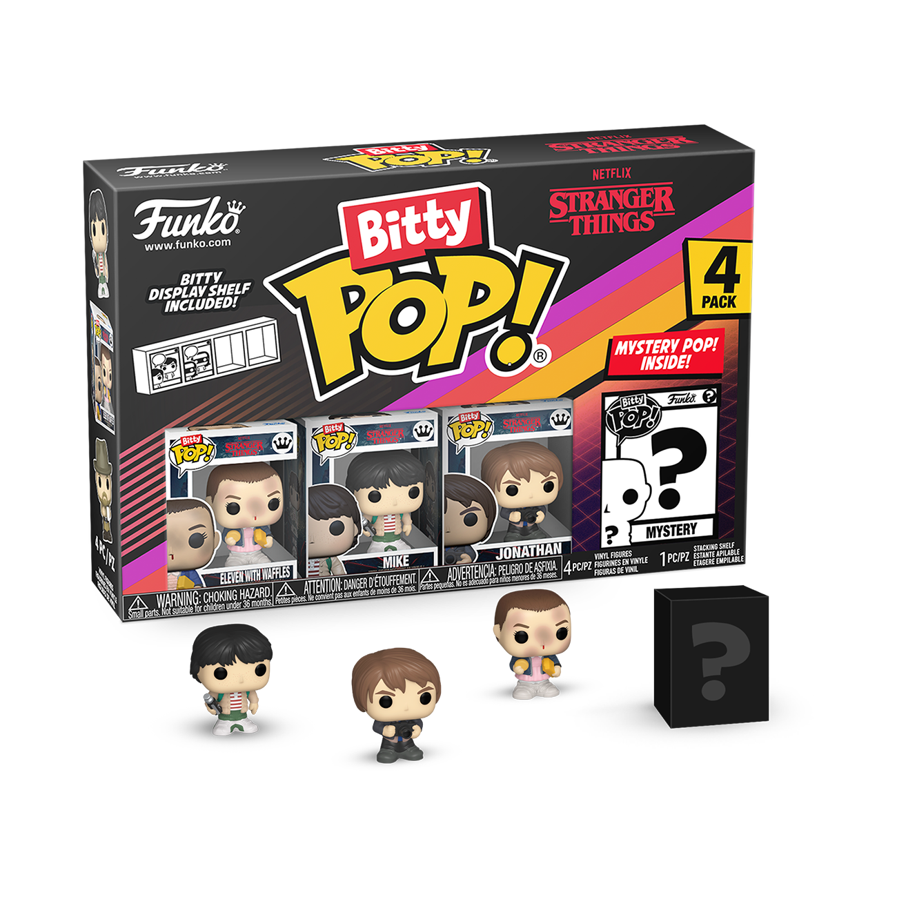 Bitty POP!: Eleven 4pk - Stranger Things