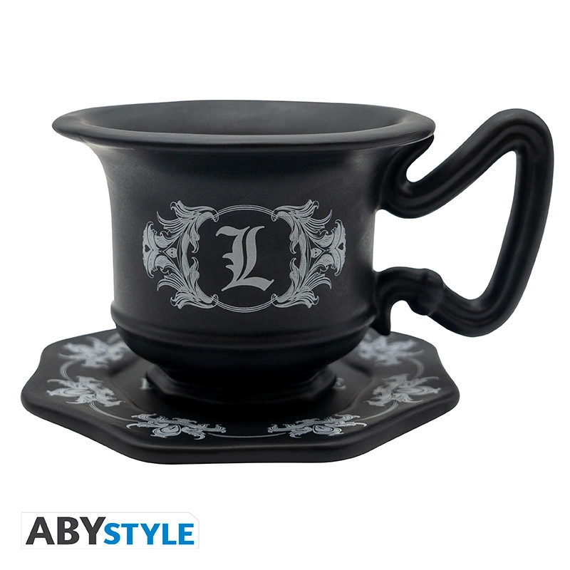 Death Note | L's Cup | 3D Mug with Saucer (200ml)