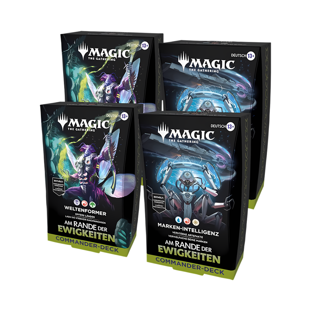 Magic: The Gathering® - Am Rande der Ewigkeiten Commander Decks (4 Stück) (DE)