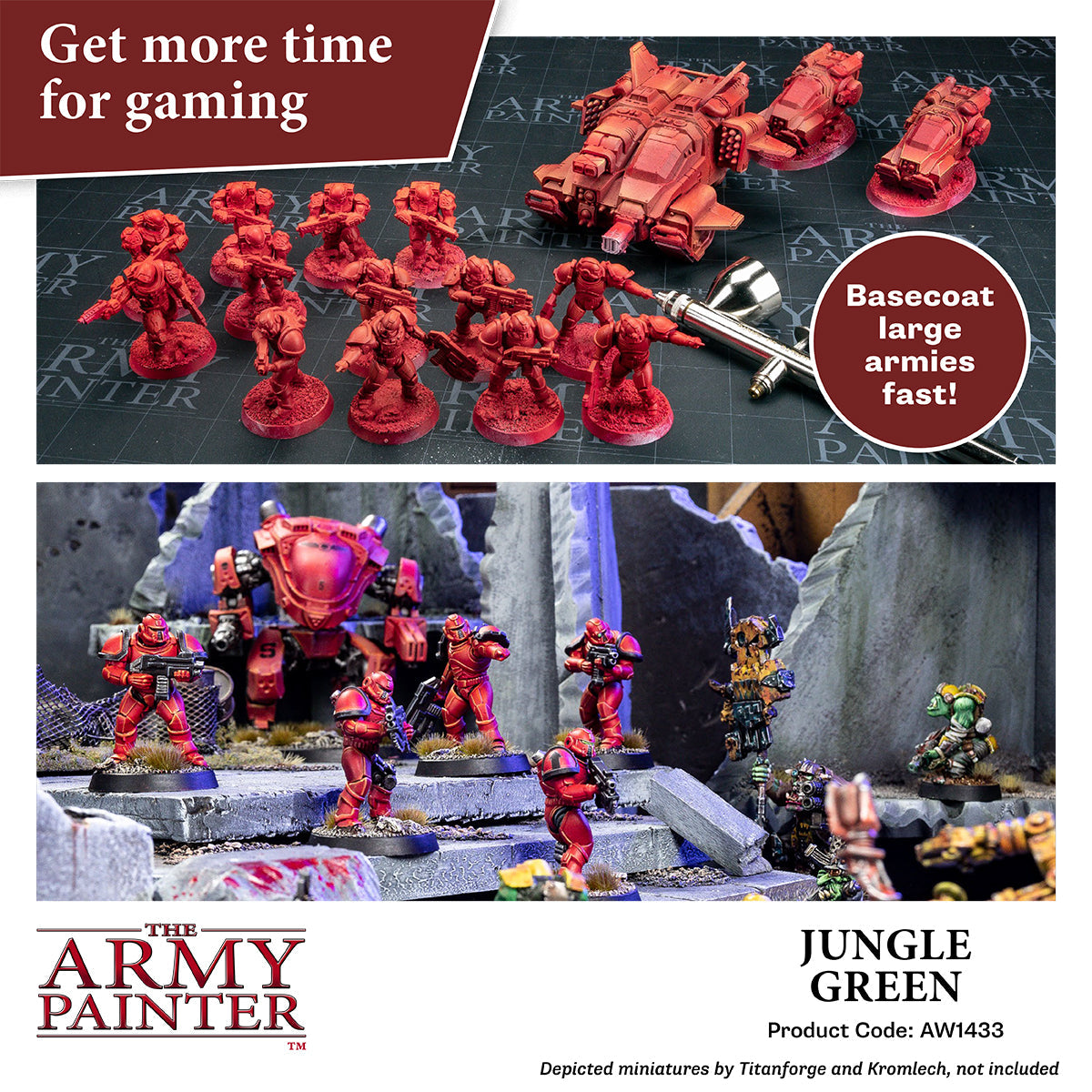 The Army Painter - Jungle Green - Warpaints Air