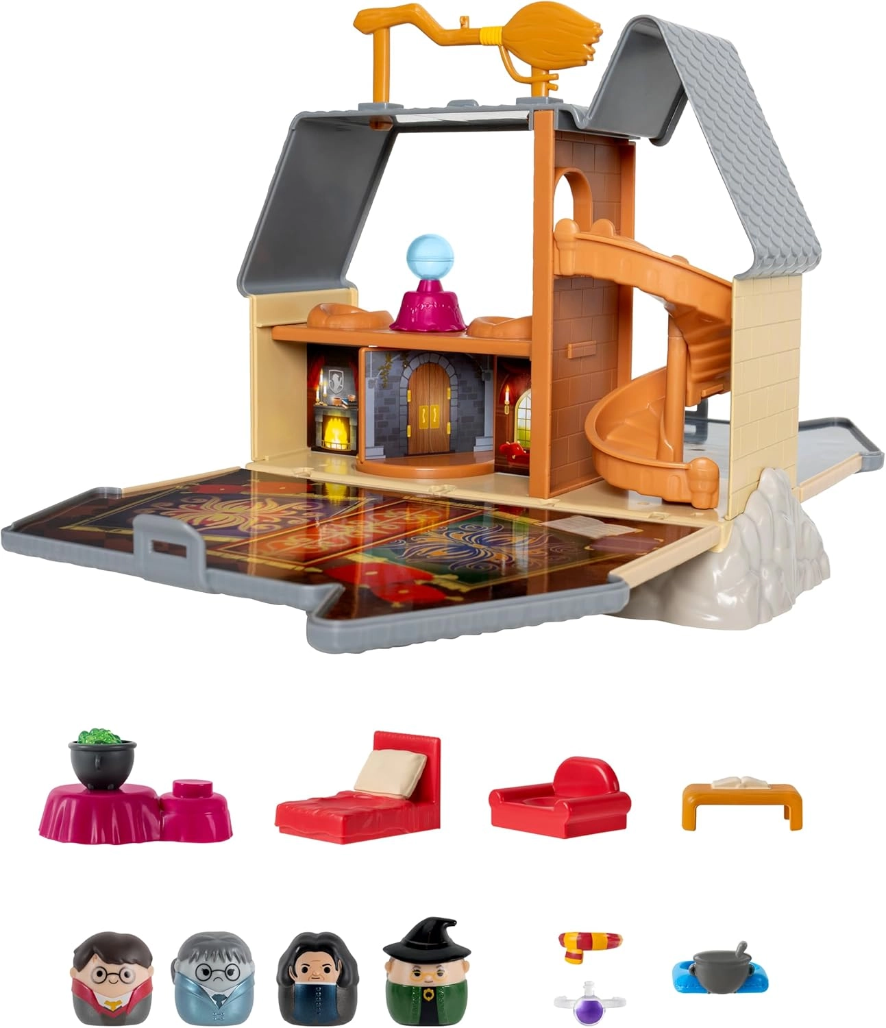 Jazwares | Squish-a-longs Harry Potter Hogwarts | Castle Spielset