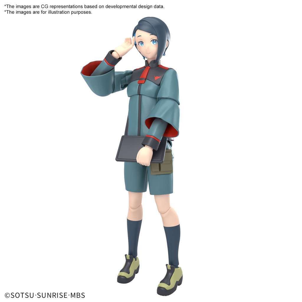 Bandai | Figure-rise Standard Nika Nanaura | Mobile Suit Gundam The Witch from Mercury