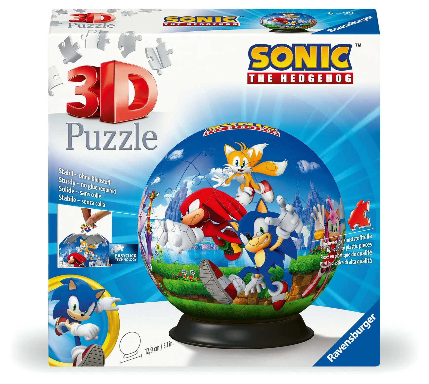 Ravensbuger | 3D Puzzle-Ball | Sonic the Hedgehog
