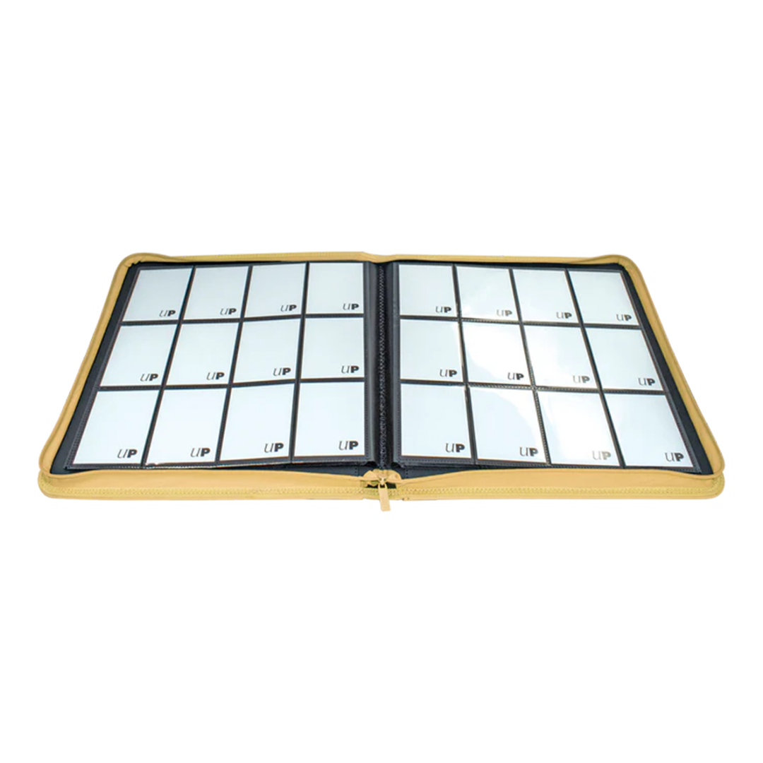 Ultra Pro | Vivid - Yellow | 12-Pocket Zippered PRO-Binder