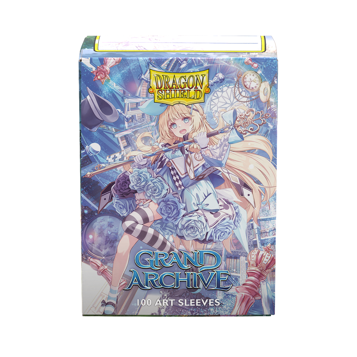Dragon Shield: Alice, Golden Queen - License Sleeves Standard Size