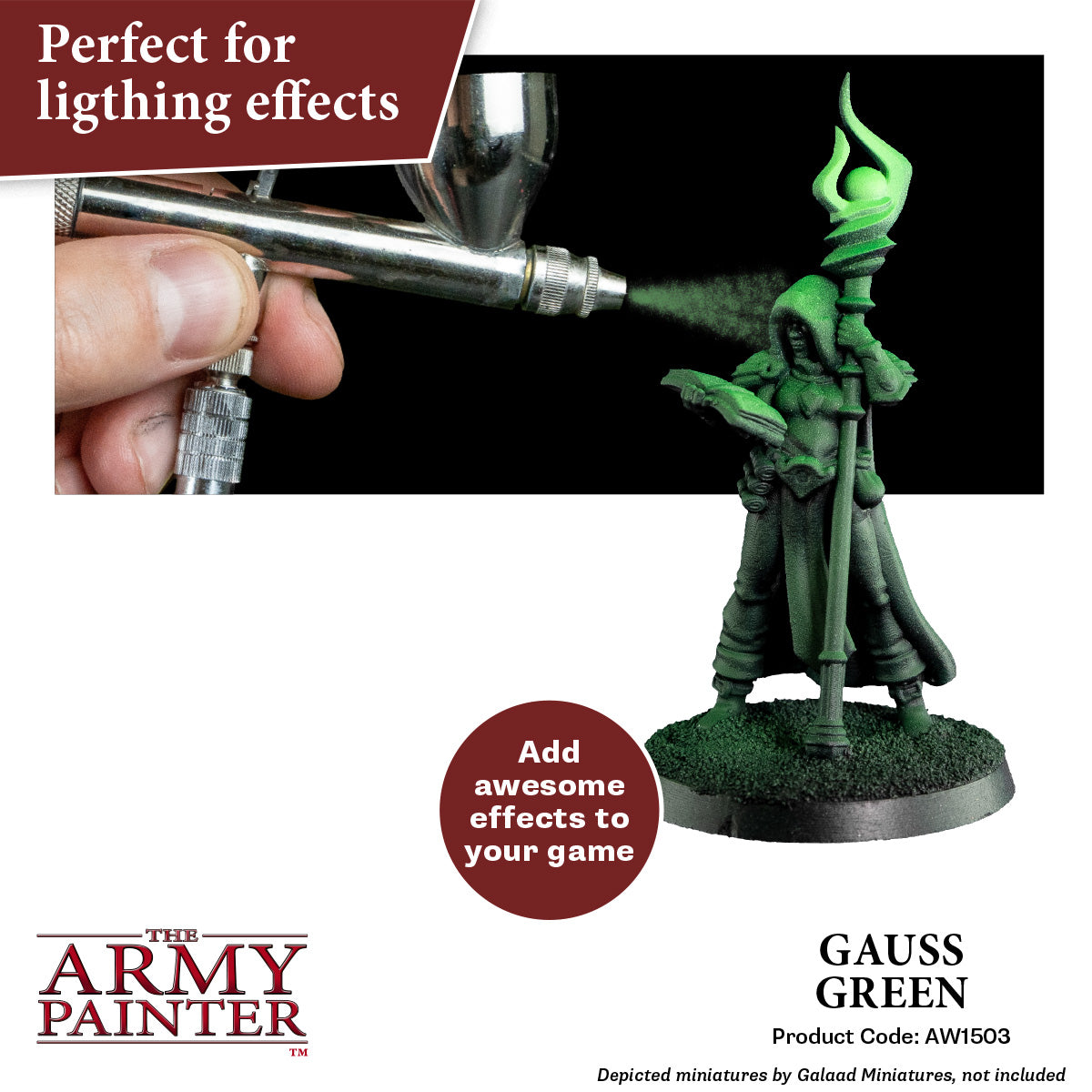 The Army Painter - Gauss Green - Warpaints Air Fluorescent