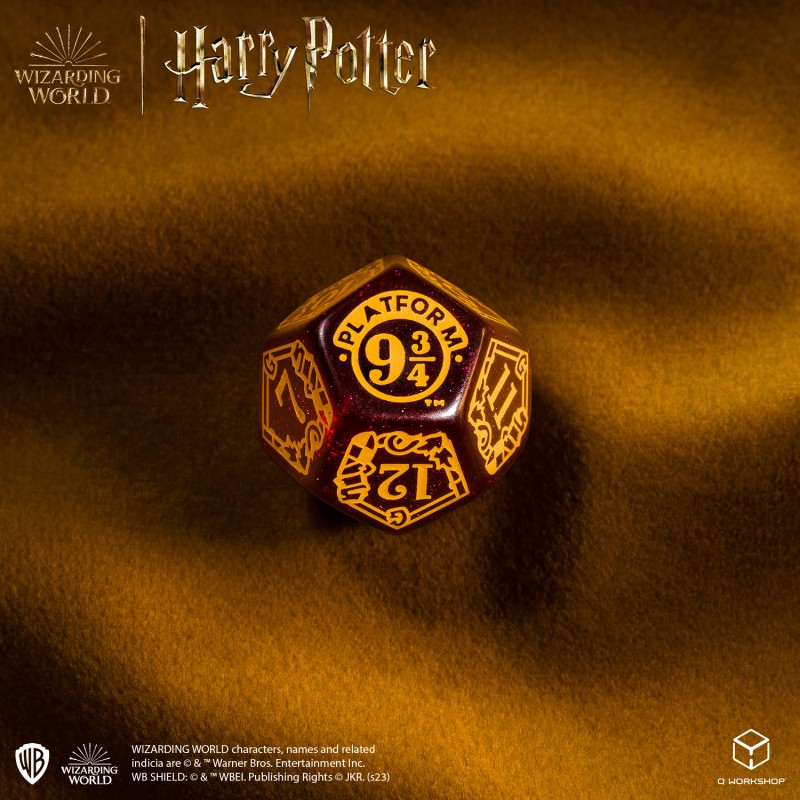 Q Workshop | Gryffindor | Harry Potter Modern Dice Set