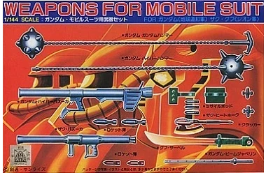 Bandai | Weapons for Mobile Suit | Mobile Suit Gundam (1/144)