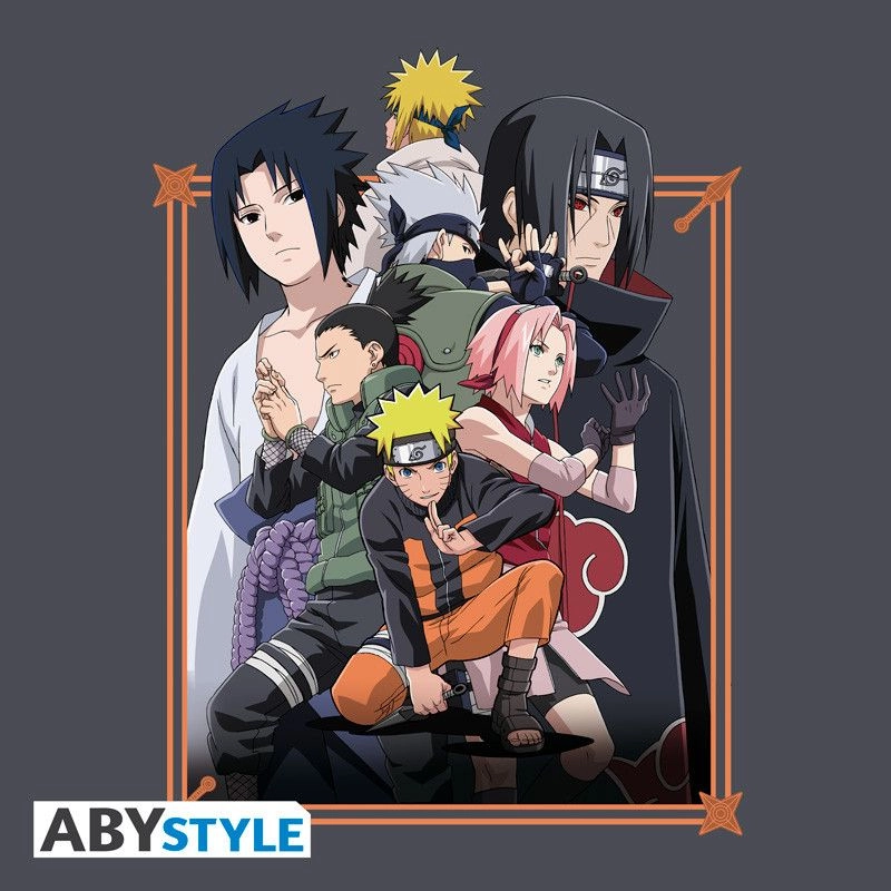 Abysse: Naruto Shippuden - Unisex T-Shirt (S) - Group