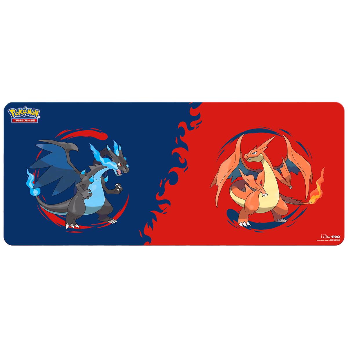 Ultra Pro: Mega Charizard X and Mega Charizard Y - 6ft  Table Playmat für Pokémon TCG Ultra Pro: Mega Charizard X and Mega Charizard Y - 6ft  Table Playmat für Pokémon TCG