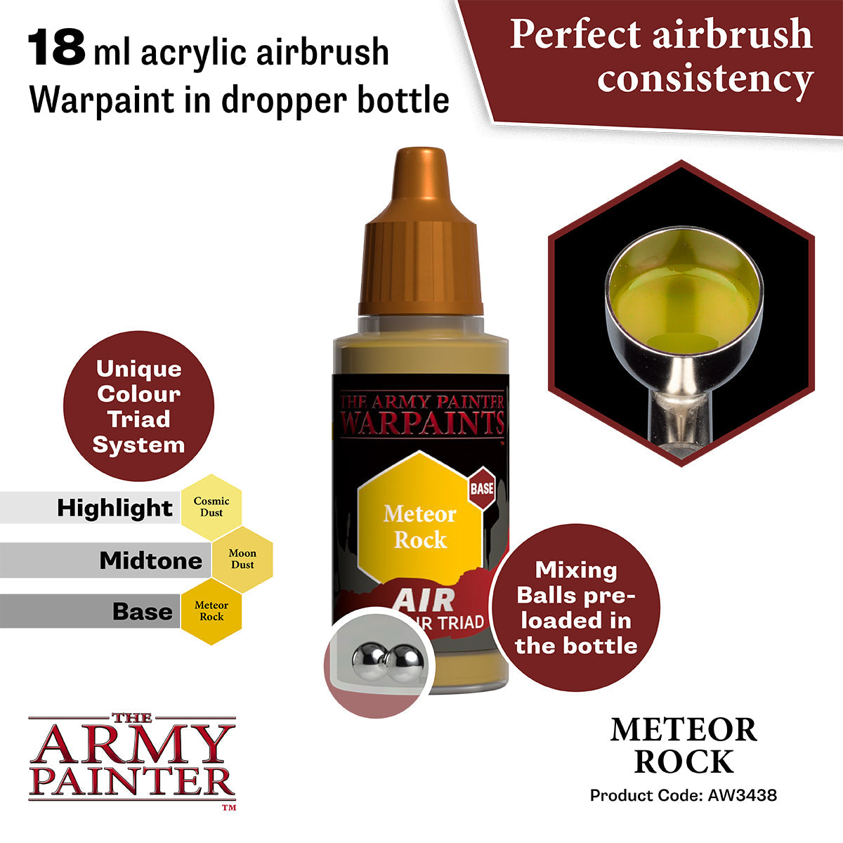 The Army Painter - Meteor Rock - Warpaints Air