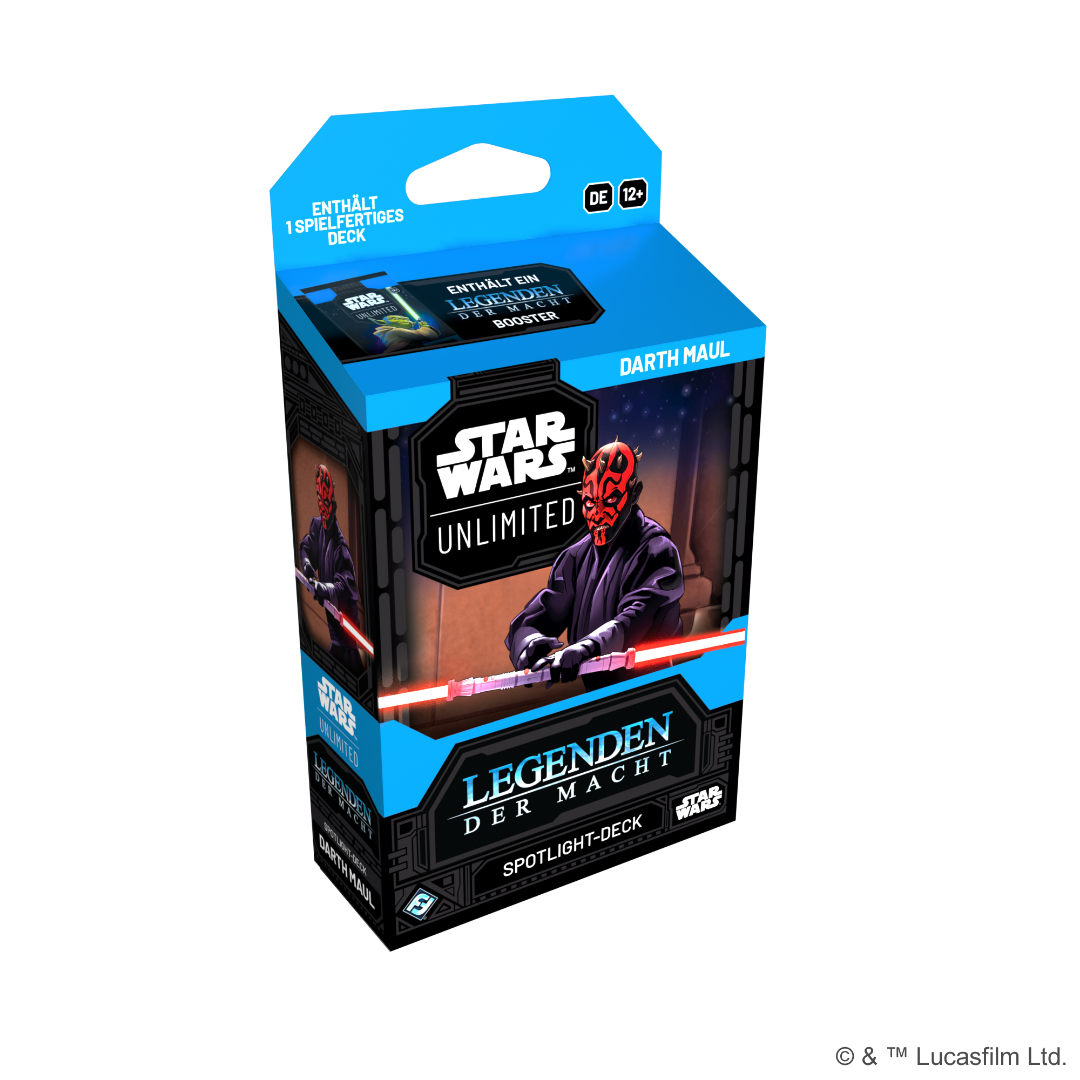 Star Wars Unlimited | Legends of the Force | Spotlight Deck Display (6 Decks) (EN)