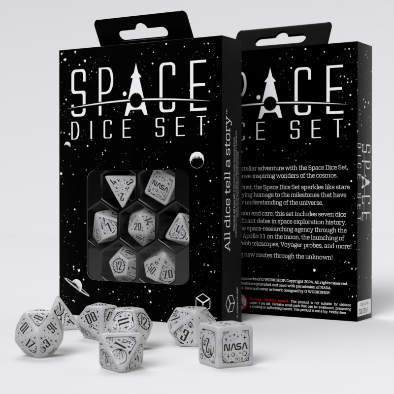 Q Workshop | Apollo | Space Dice Set