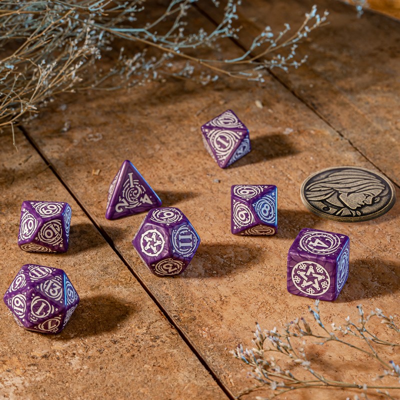 Q Workshop | Yennefer - Lilac And Gooseberries | The Witcher Dice Set