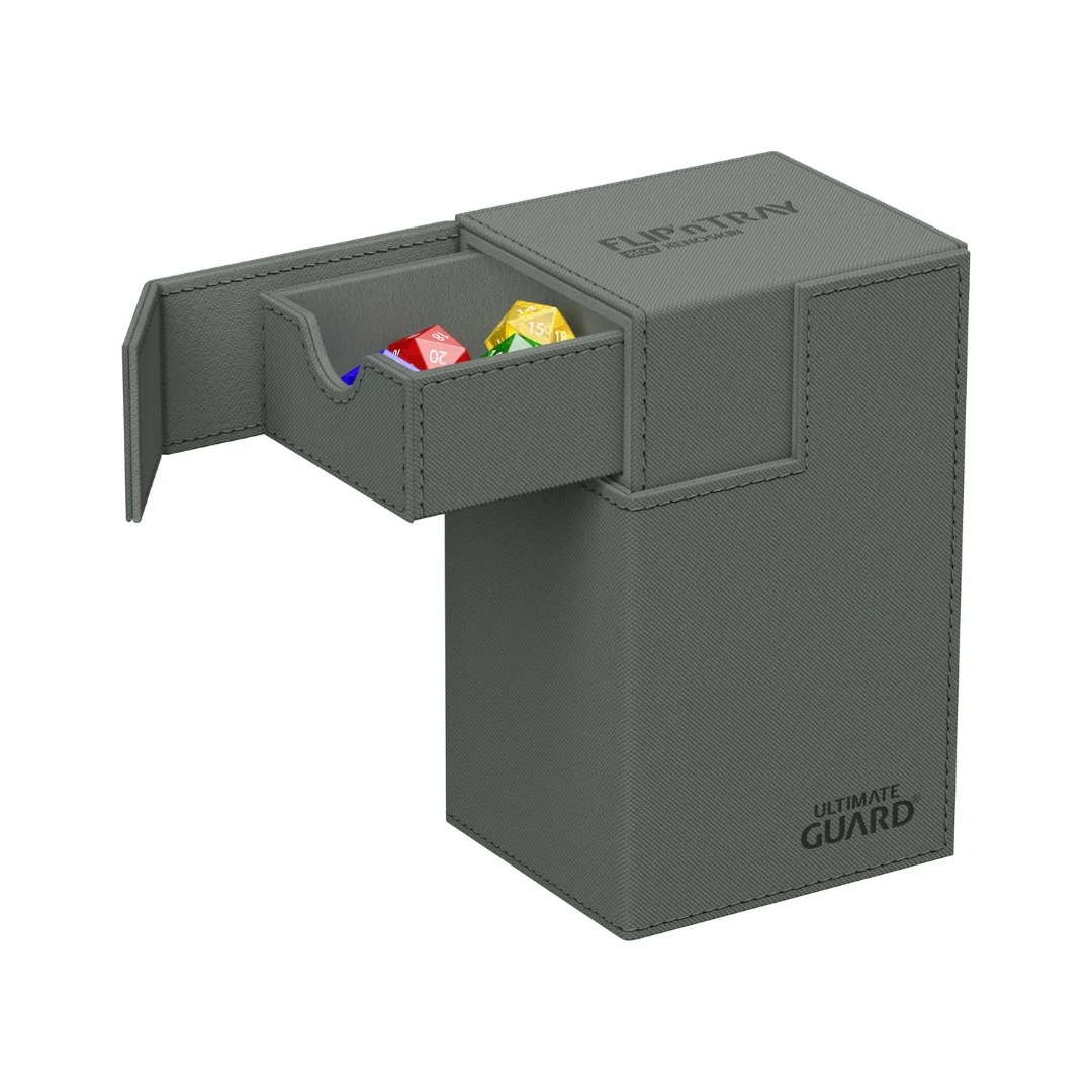 Ultimate Guard | Flip Deck Case 80+ | Standardgröße XenoSkin Grau