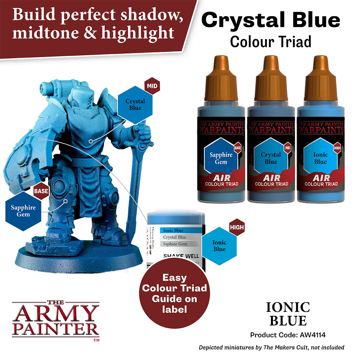 The Army Painter - Ionic Blue - Warpaints Air