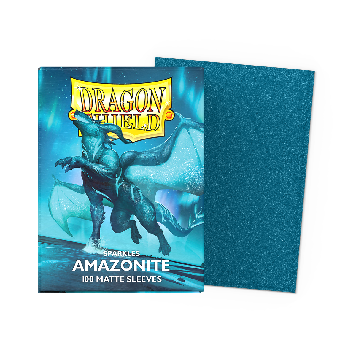 Dragon Shield | Amazonite | Matte Sleeves Standard Size