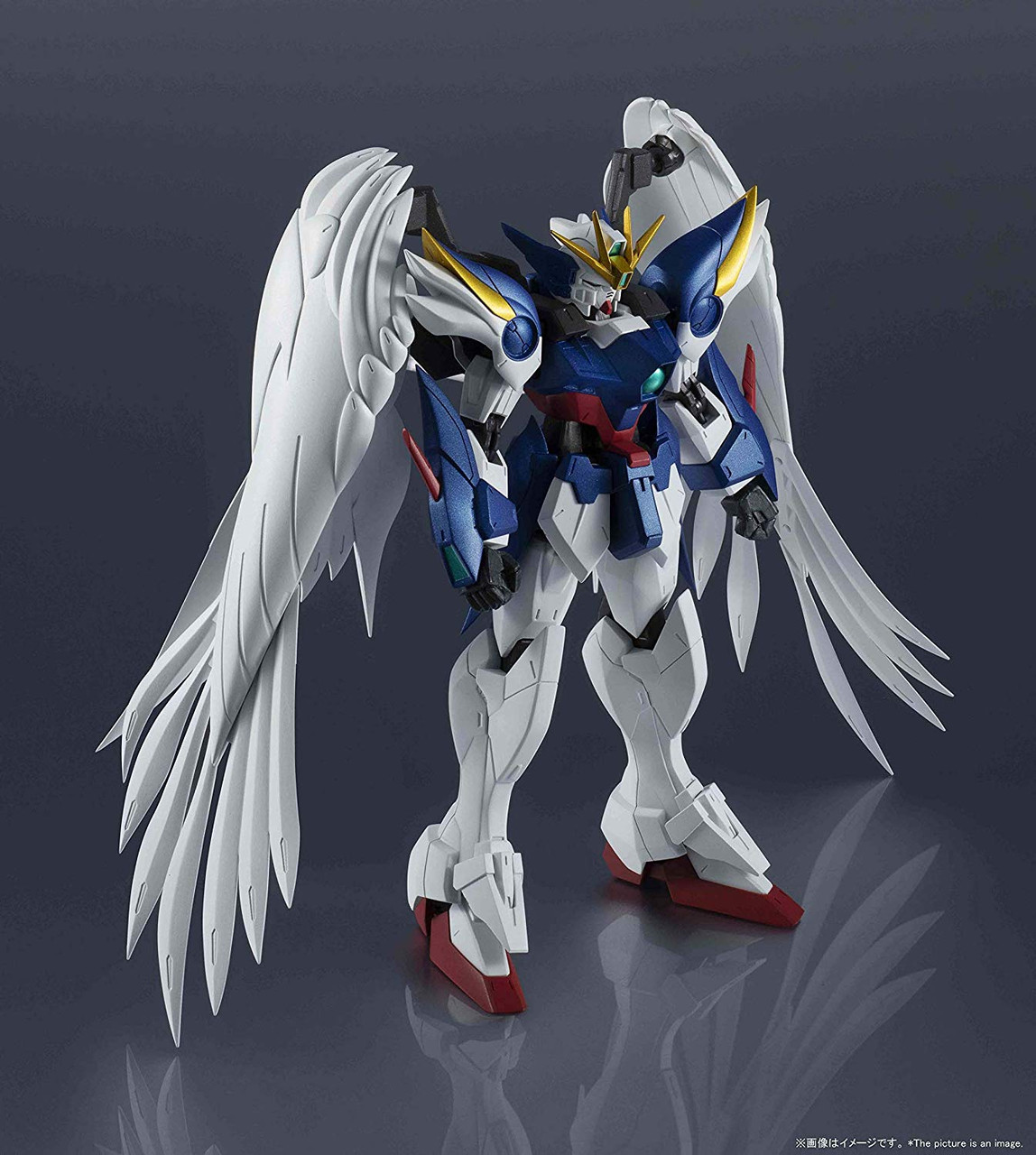 Tamashii Nations | XXXG-00W0 Wing Gundam Zero (Version A.N.I.M.E.) The Robot Spirits (13cm) | Gundam