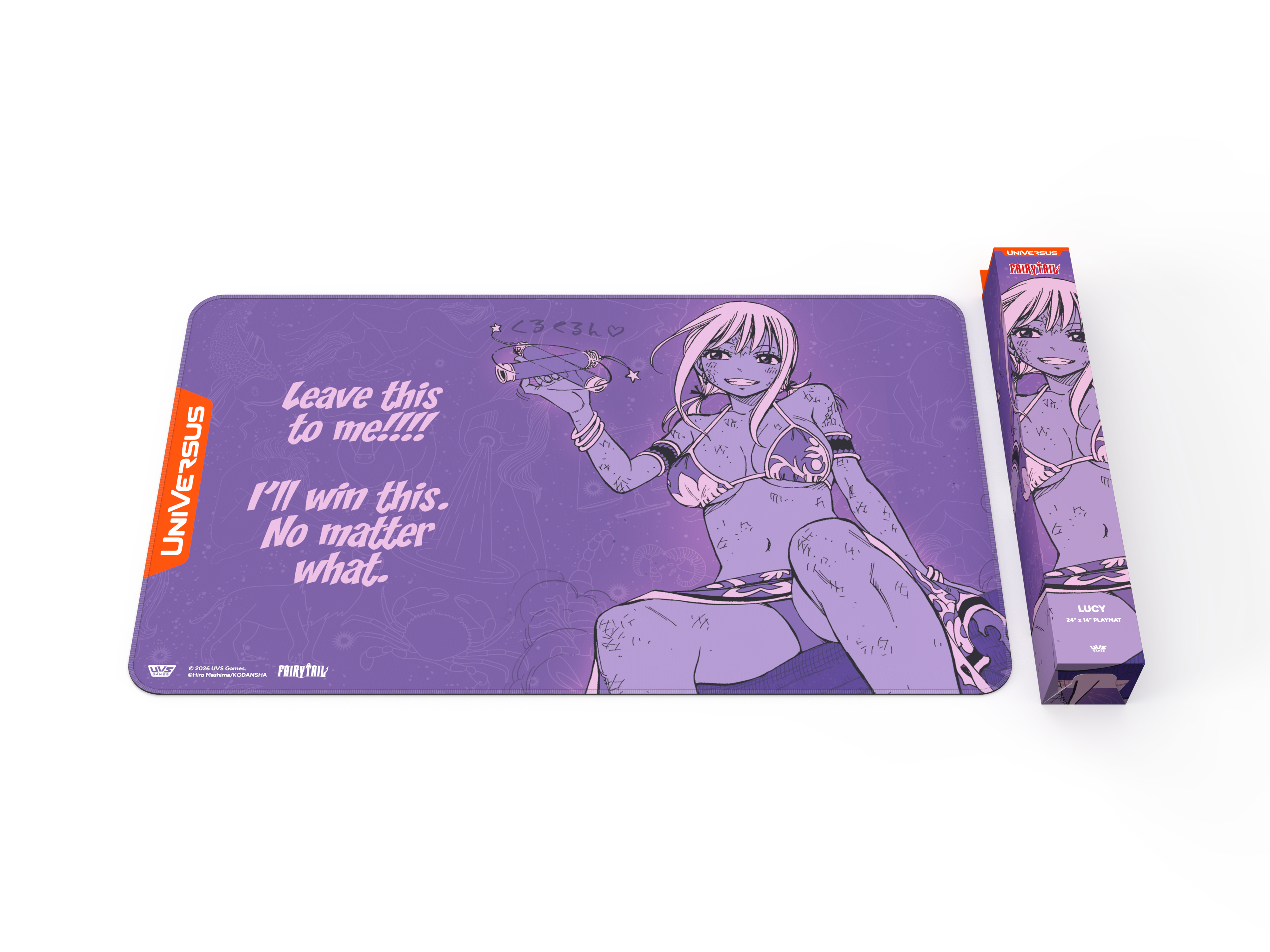 UniVersus CCG | Fairy Tail: All Fired Up! - Lucy | Playmat