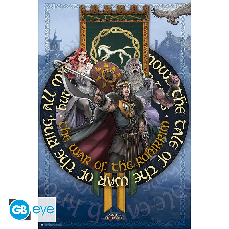 Lord of the Rings | Maxi Poster (91,5 x 61cm) Rohirrim Characters | Poster