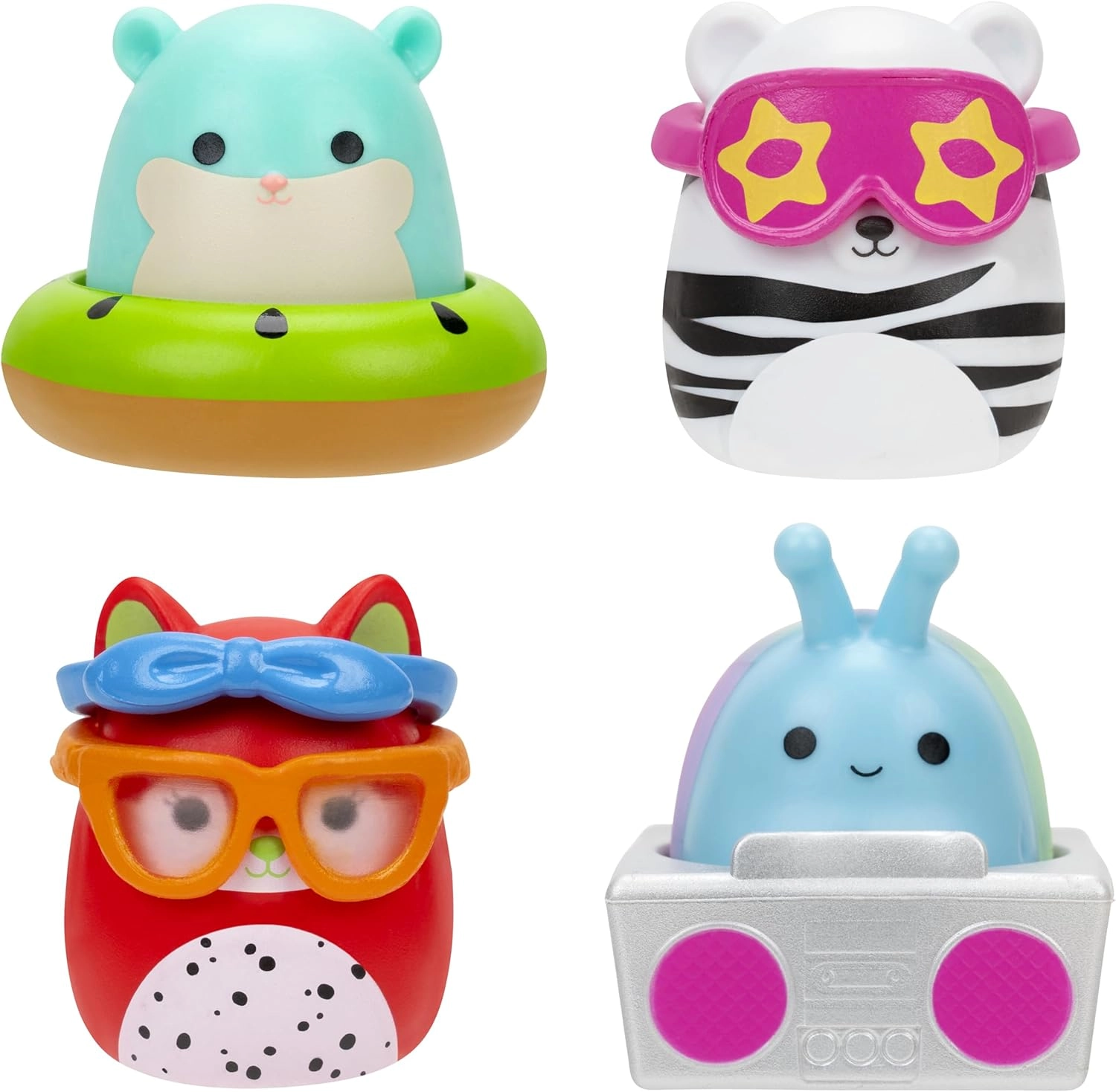 Jazwares | Squish-a-Longs Mini-Squish & Zubehör Wave 1 | Mini-Squish 25er-Pack