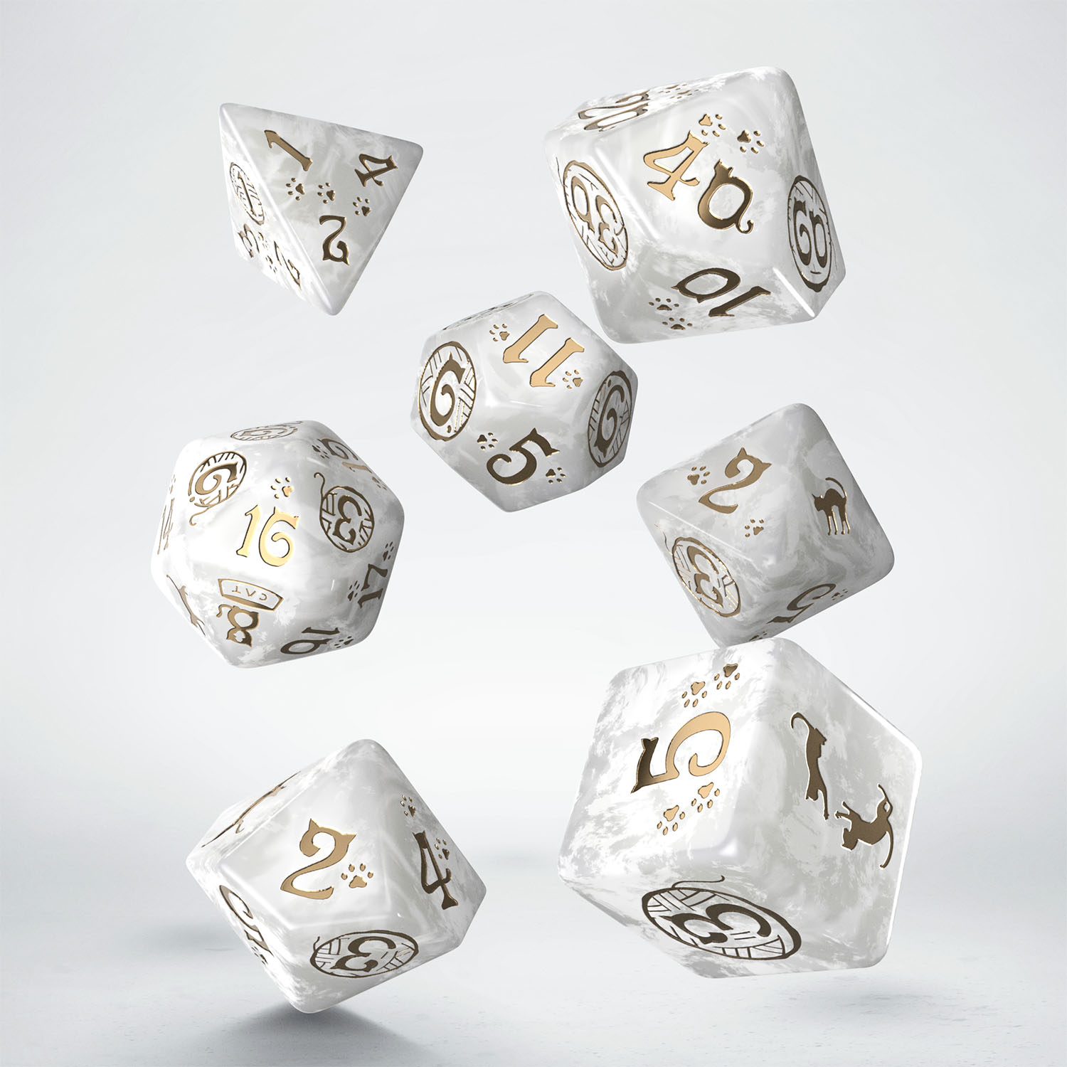 Q Workshop | Purrl | CATS Dice Set