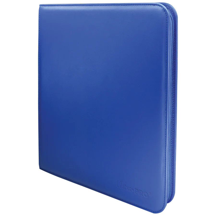 Ultra Pro - Vivid 12-Pocket Zippered Pro-Binder Stil: Blau